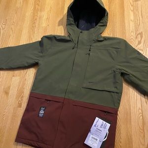 NEW - Ski Snowboard Winter Snow Jacket - Bonfire